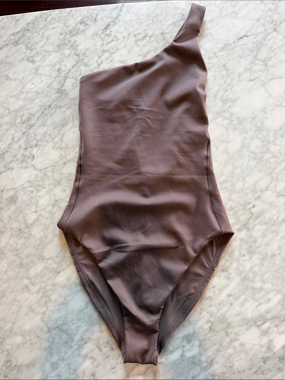 Left on Friday - Shoreline Suit in Stormy (deep taupe)